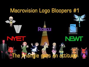 Macrovision Logo Bloopers #1: The triangle gets an attitude