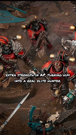 Reave-Captain Leads the Charge #redcorsairs #chaosspacemarines #warhammer #warhammer40k