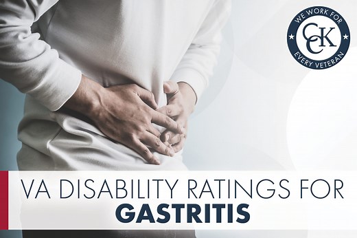 VA Disability Ratings for Gastritis: How to Qualify for Compensation | CCK Law