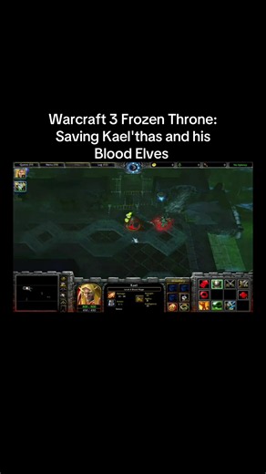 Warcraft 3 Frozen Throne: Saving Kael'thas and His Blood Elves