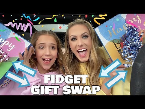 BIRTHDAY FIDGET TOY GIFT SWAP! 🤫🎉😱🛍🎁