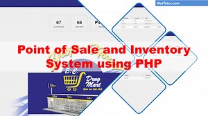 Point of Sale and Inventory System using PHP - iNetTutor.com