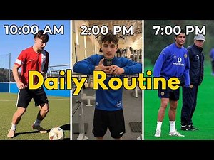 The Perfect Daily Routine for Footballers | DAY IN THE LIFE