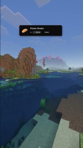 Potato shaders - Minecraft Java 1.21
