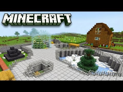 Building a zoo keepers cottage in Minecraft