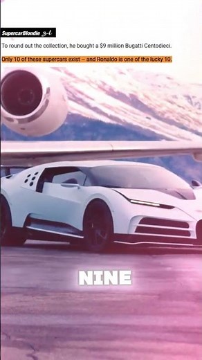 Ronaldo’s $20M Supercar Collection! 🚗💸 #ronaldocars