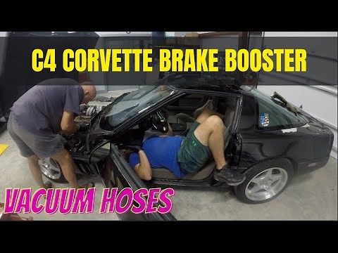 Replacing Brake Booster and Vacuum Lines in C4 Corvette