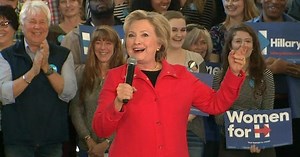 Watch: Hillary Clinton barks like a dog