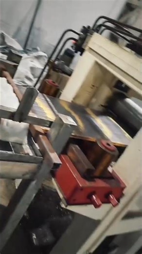 Horizontal Continuous Strip Casting a process in which molten metal is continuously costing #barras