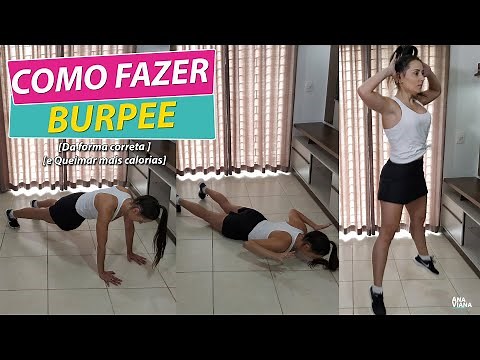 Como Fazer Burpee da forma correta e queimar mais calorias