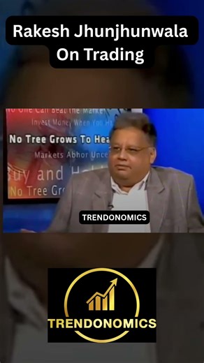 🐂 Rakesh Jhunjhunwala Trading Wisdom #shorts #ytshorts #trading #youtubeshorts #stockmarket