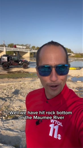 Maumee River water level at 'rock bottom' due to drought