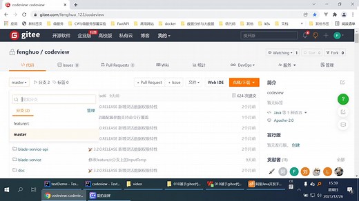 基于gitee代码审查（Code Review）流程