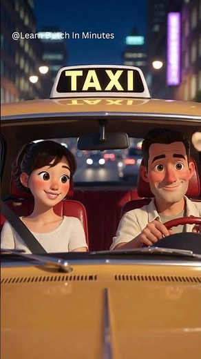 🚕 “Taxi Nemen in de Stad” – Nederlandse Conversatie