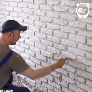 1.8M views · 4.5K reactions | How to make brick wall imitation By Pavel Sidorik: (tinyurl.com/y6u3b3ah) | Bored Panda Art | Facebook
