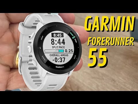 GARMIN FORERUNNER 55 TUTORIAL