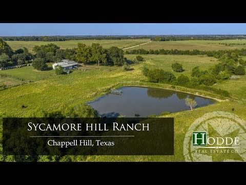 Rolling Hills and Long Distance Views in Chappell Hill Texas! Hodde Real Estate Co.