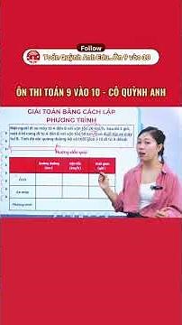 Giải bài toán bằng cách lập phương trình - Chuyển động cùng chiều