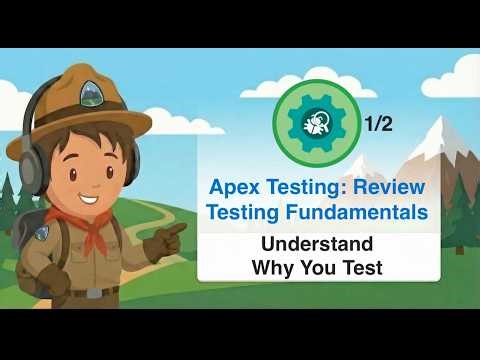 Apex Testing Review Testing Fundamentals | Understand Why You Test