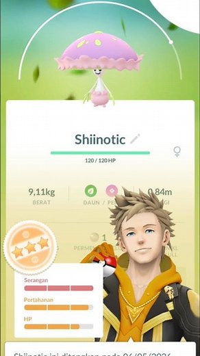 Evolusi Pokemon Shiinotic