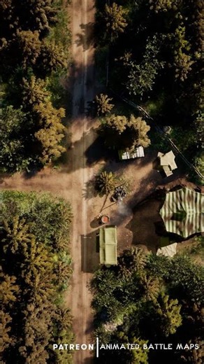 D&D | Waycamp Free No Grid | Animated Battle Maps