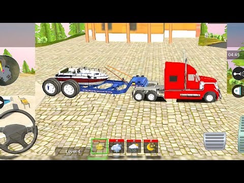 Red Tipper Truck Off Road Driving | Europian Bus Simulator