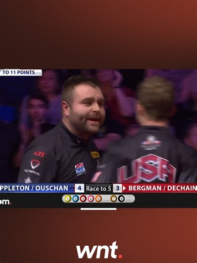 COLD and COMPOSED from Iceberg Justin Bergman. After the announcement that Justin Bergman is the final name on the 16-man lineup for Premier League Pool, we take a look at some brilliant shots from Iceberg at the 2016 Mosconi Cup. #pool #WNT #MosconiCup