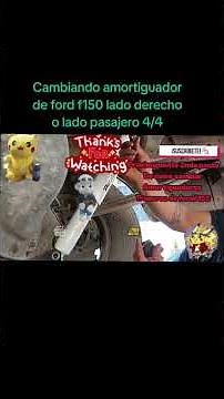 changing ford f150 shocks #shocks #mechanic #foryou #fordf150 #fypp
