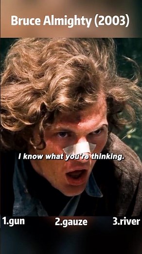 Bruce Almighty (2003) | Robber Kills Attempt Foiled by Police