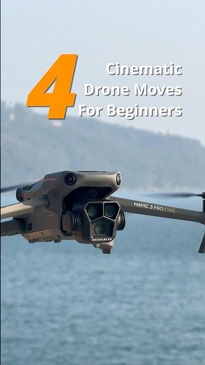 4 drone and gimbal moves to get cinematic footage 💼 DJI Mavic 3 Pro tutorial