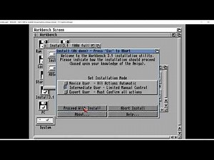 Set up Amiga 4000 emulator with WinUAE tutorial 2023