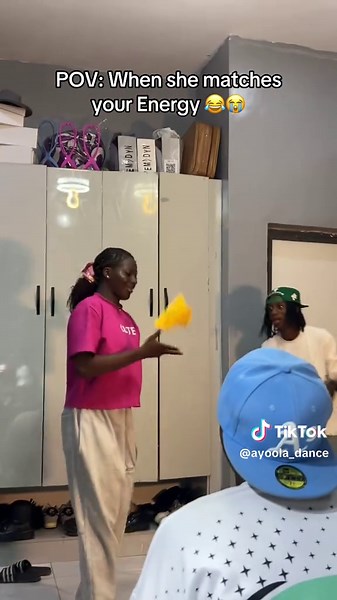 Energetic Dance Moves: When She Matches Your Energy