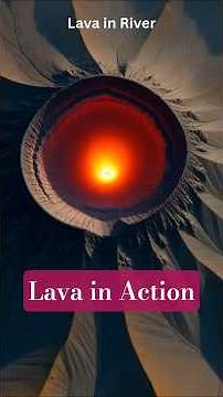 The Most Realistic Lava Flow Volcano Video You’ll See Today!
