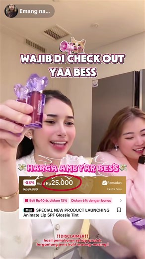 Lip SPF Animate: Rekomendasi Terbaik untuk Lebaran