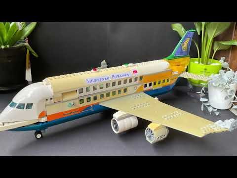 Lego Singapore Airlines A380 Showcase