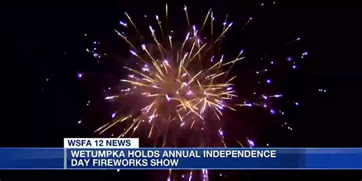 Wetumpka holds annual Independence Day fireworks show