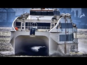 AG EMS Hochgeschwindigkeits - Fähre NORDLICHT II DMAE IMO 9921661 Katamaran Emden high speed ferry
