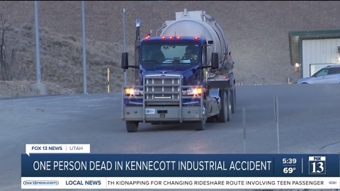 1 person killed in Bingham Canyon Mine industrial accident