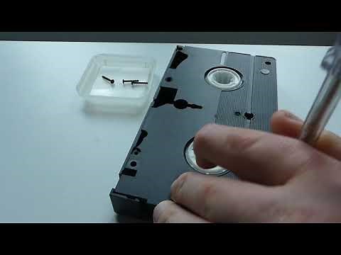 Eine VHS-Kassette reparieren - Teil 2
