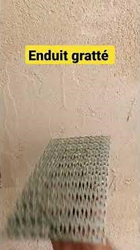 enduit gratté tuto ‪@lesaventuriersdelarénovation‬
