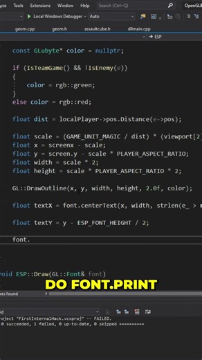 How Hackers Draw ESP Text In Games