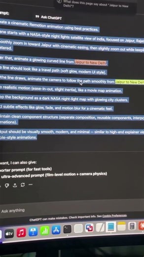 Make AI Map Animations with Claude Code in 1 Prompt 🗺️ #claudecode #mapanimation