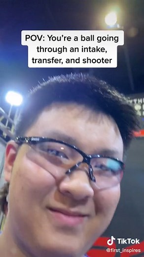 In case you’ve ever wondered what it’s like to be a ball going through a FIRST Robotics Competition robot… 😉🤖 #fyp #robotics #ScienceTok #robottiktok @frc2468