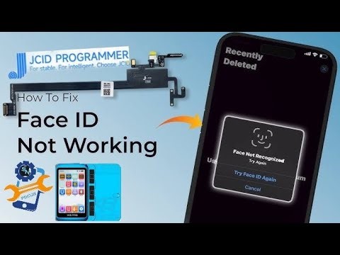Iphone 12 pro max face id not recognized | jcid fpc receiver |phone repair |Hardware solution