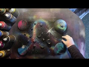 Spray Paint Art - Galaxy of colors