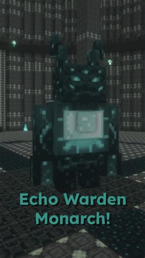 WARDEN BOSS in Minecraft! #minecraft