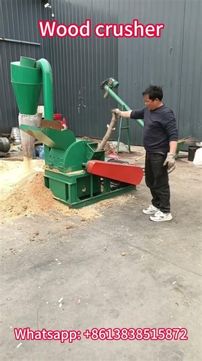 👀How to Quickly Shred Wood? Look Here: The High-Efficiency Hammer-Mill Wood Shredder.