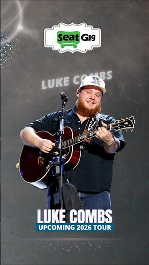 Luke Combs Live Tour 2026! - #lukecombs #lukecombstour2026