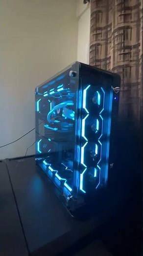 Gaming pc cabinet | Gaming pc build | Thermaltake Core P8 Tempered Glass E-ATX #SHORTS