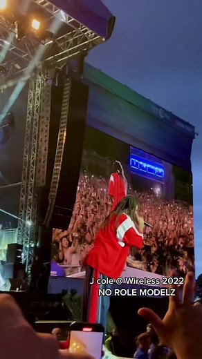 J Cole Performance at Wireless 2022: No Role Modelz Era
